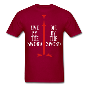 Sword Tee - dark red