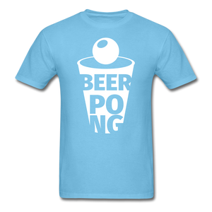 Beer Pong Tee - aquatic blue
