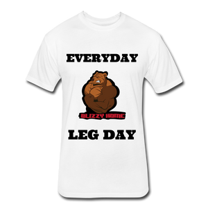 Everyday Leg Day Tee - white