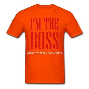 Boss Tee - orange