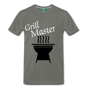 Grill Master Tee - asphalt gray