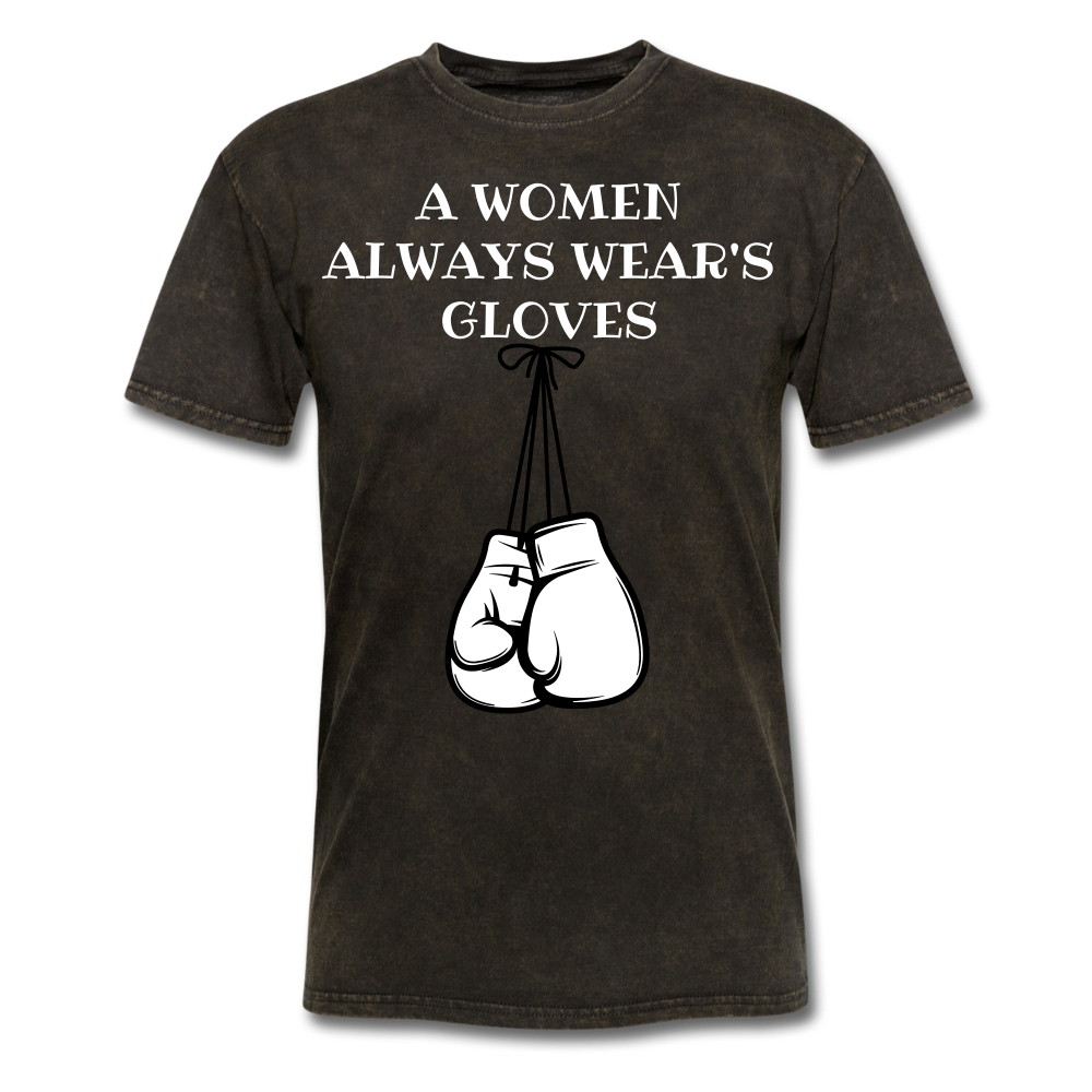 Women Gloves - mineral black