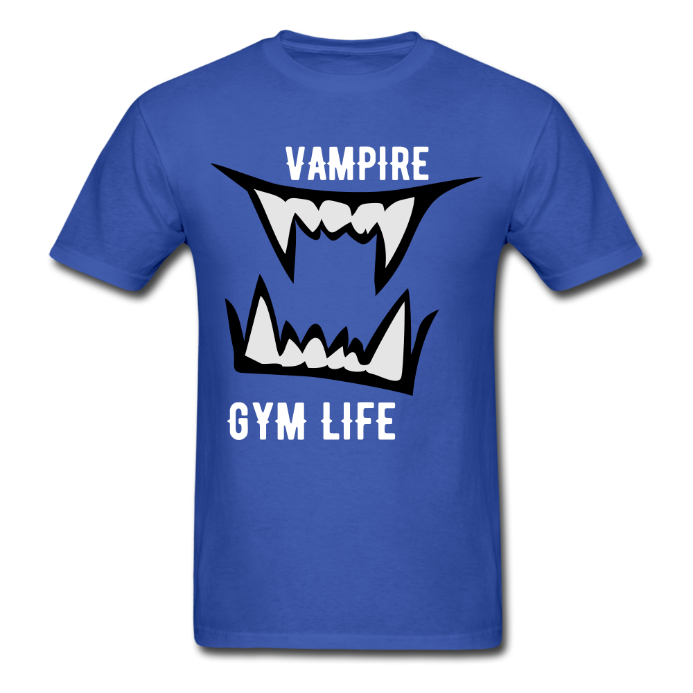 Vamp Gym Tee - royal blue