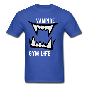 Vamp Gym Tee - royal blue