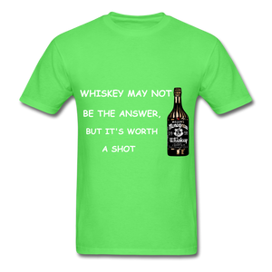 Whiskey Tee - kiwi