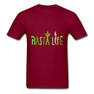 Rasta Life - burgundy