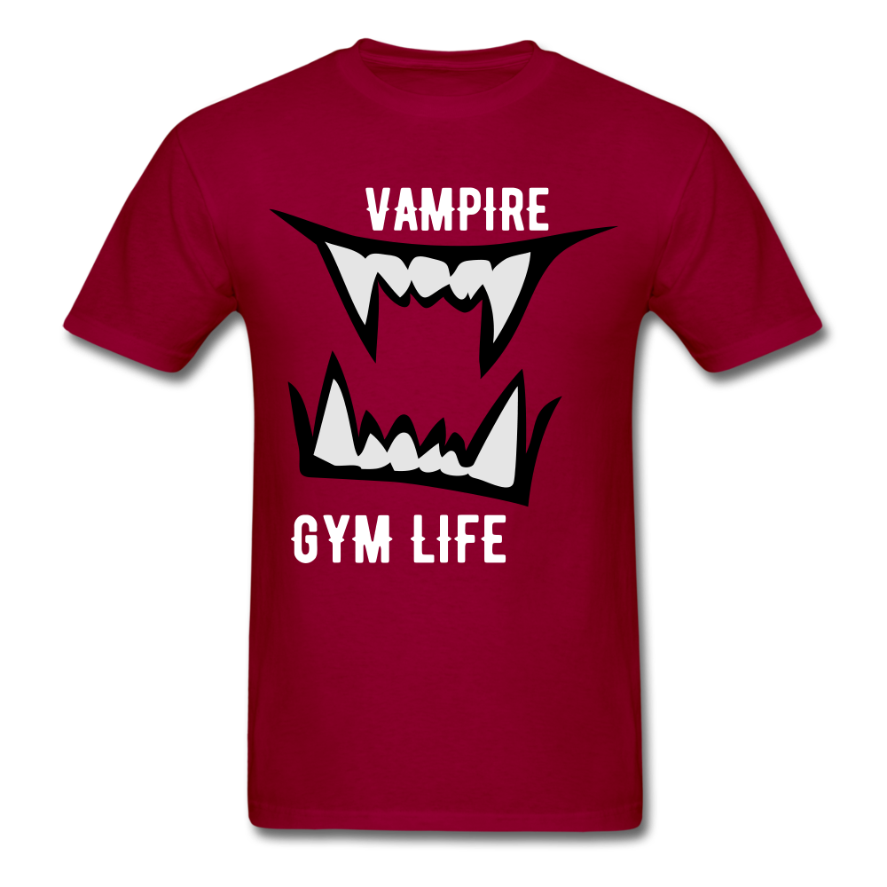 Vamp Gym Tee - dark red