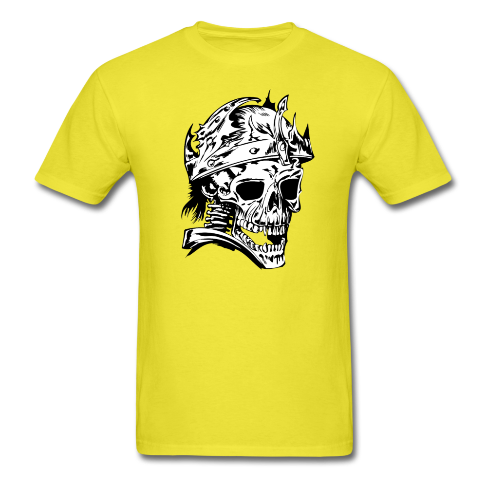 King Skull Tee - yellow