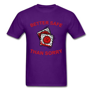 Safe R=Tee - purple