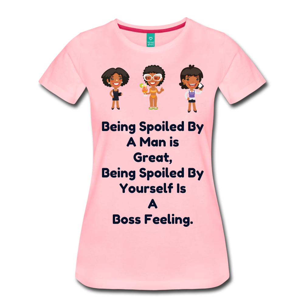 women boss. - pink