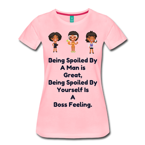women boss. - pink