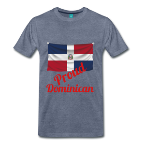 Proud Dominican - heather blue