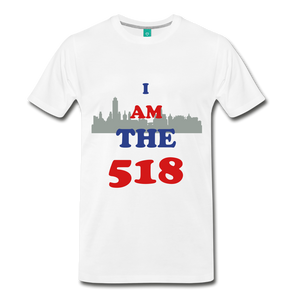 I AM 518. - white