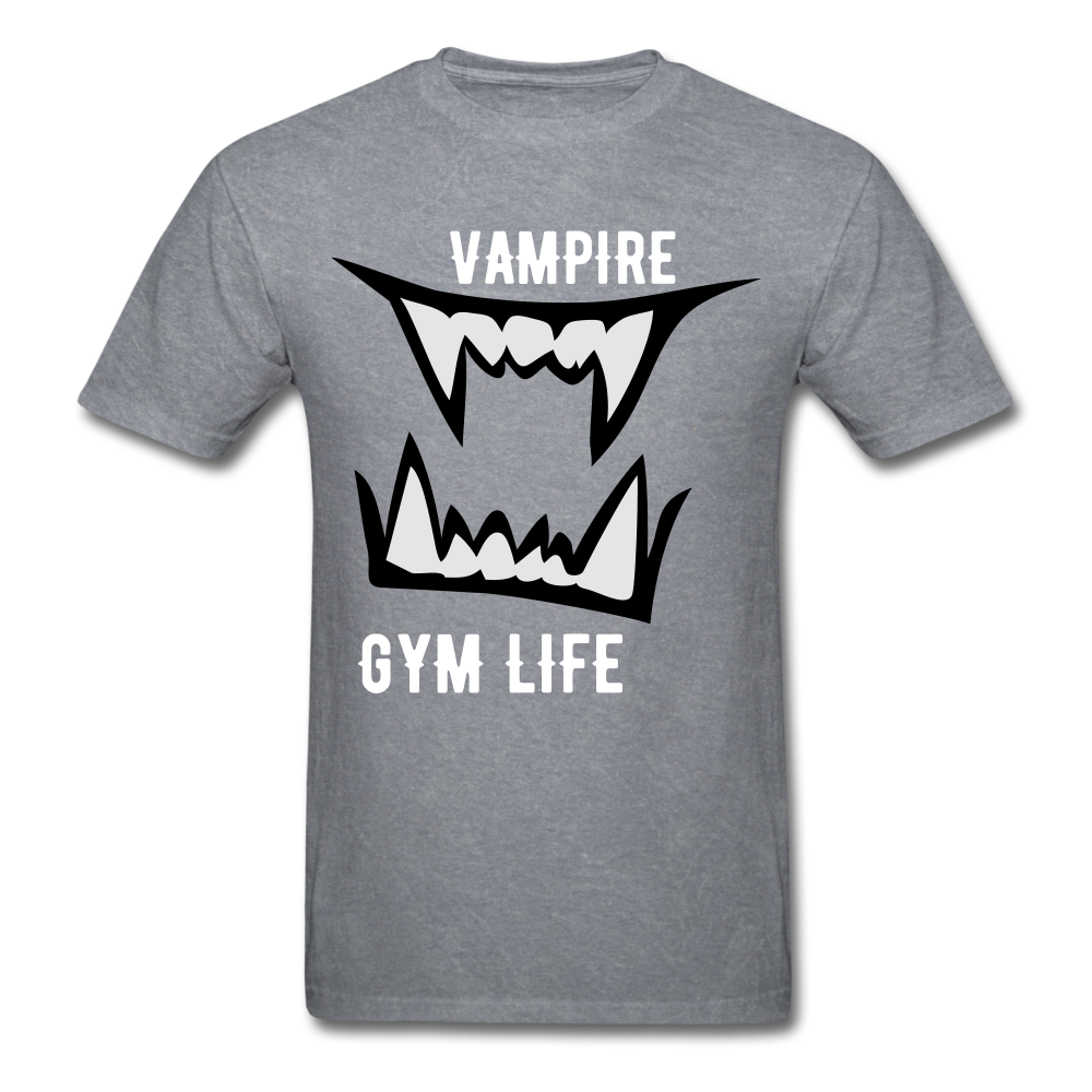 Vamp Gym Tee - mineral charcoal gray