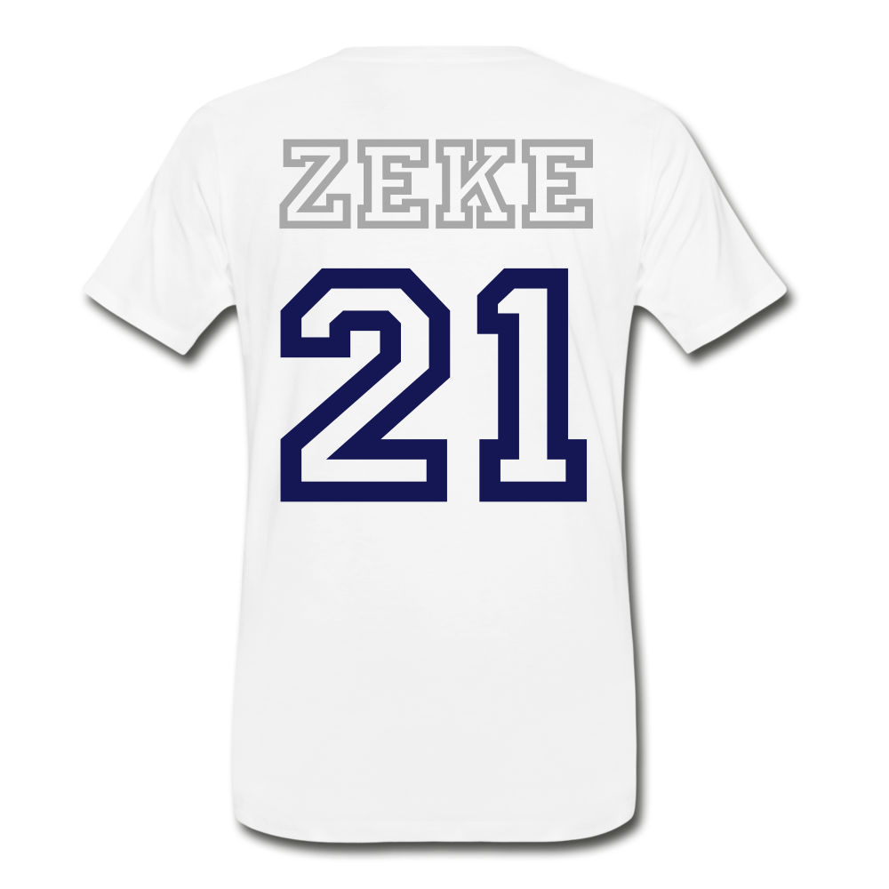 ZEKE TEE - white