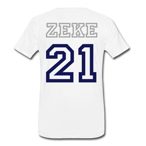 ZEKE TEE - white