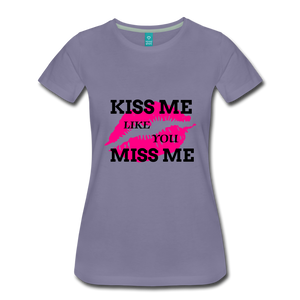 KISS ME - washed violet