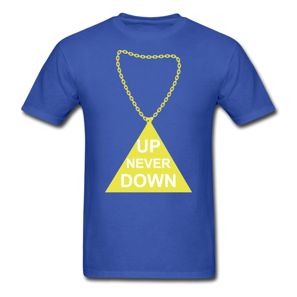 UPT Chain Tee. - royal blue