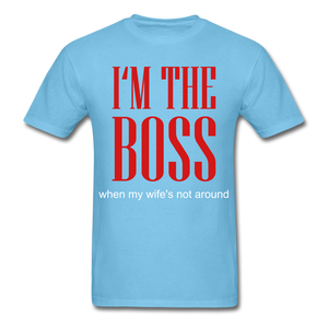 Boss Tee - aquatic blue