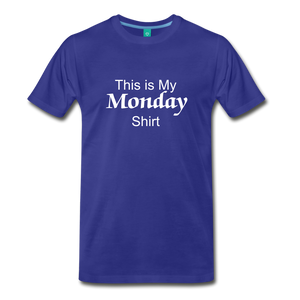 Monday Shirt - royal blue