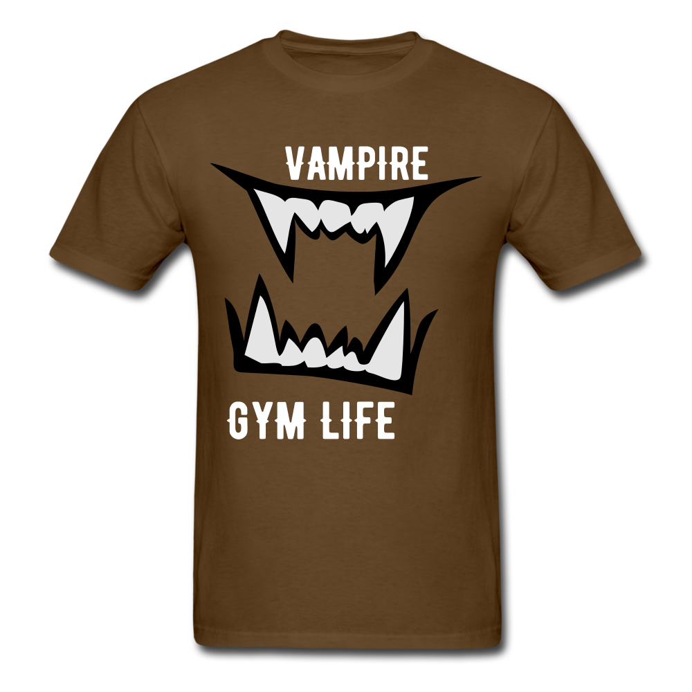 Vamp Gym Tee - brown