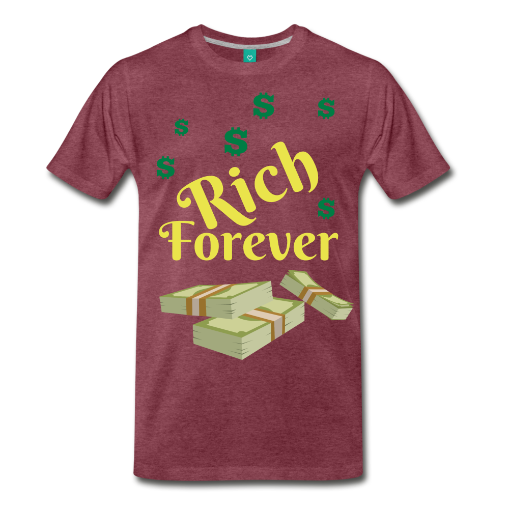 Rich Forever - heather burgundy