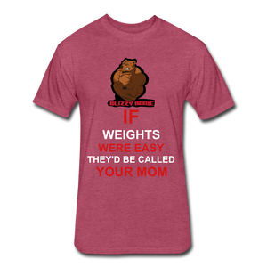 Easy Weights - heather burgundy