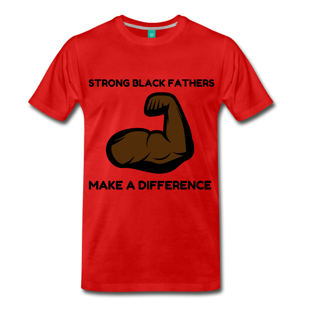 Strong Black Fathers - red