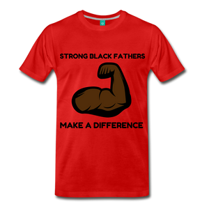 Strong Black Fathers - red