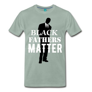 Black Fathers Matter - steel green