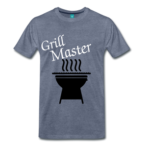 Grill Master Tee - heather blue
