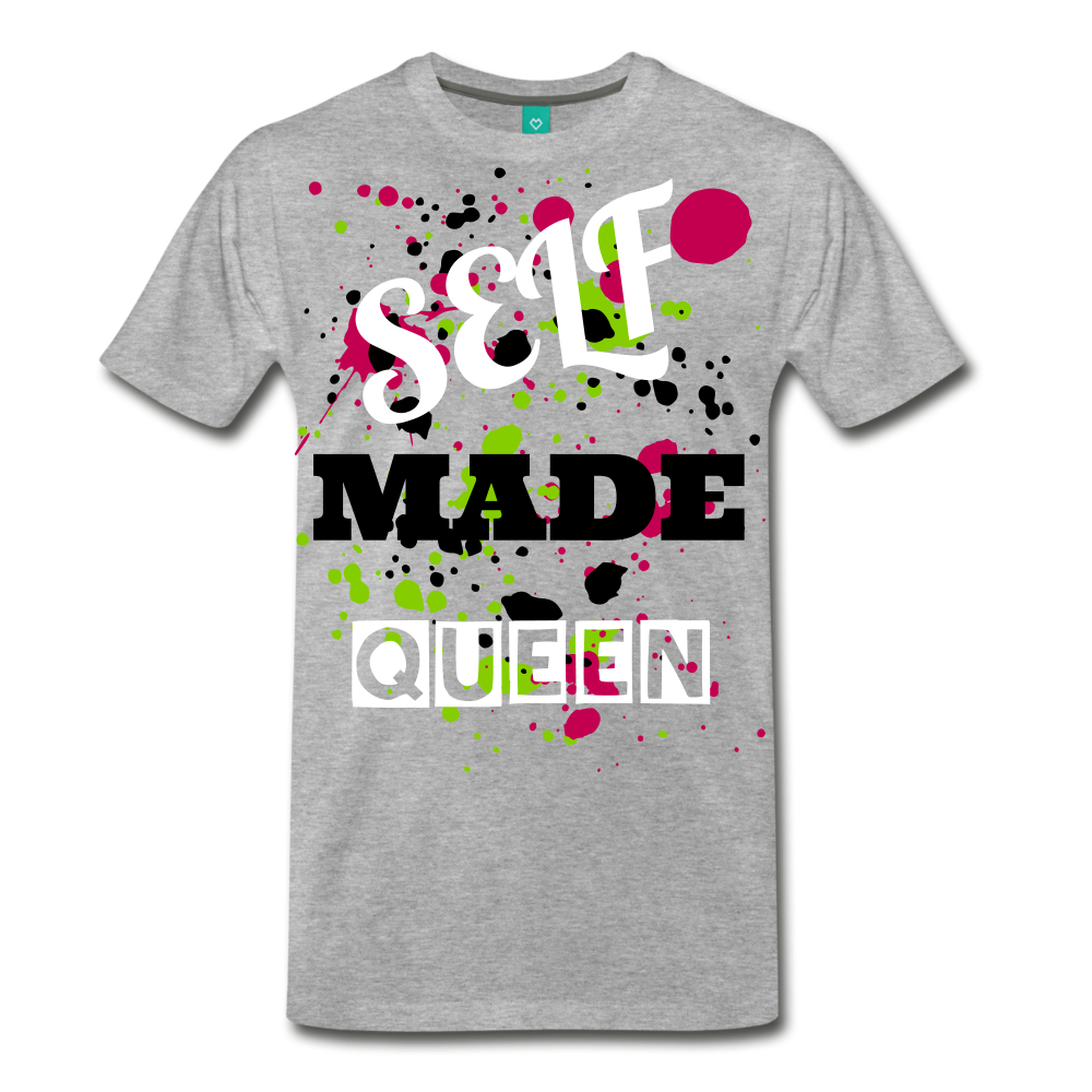 Self Made Queen - heather gray