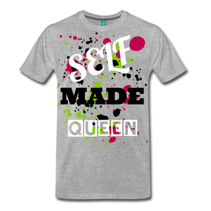 Self Made Queen - heather gray