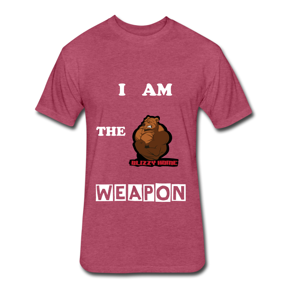 I am the weapon. - heather burgundy