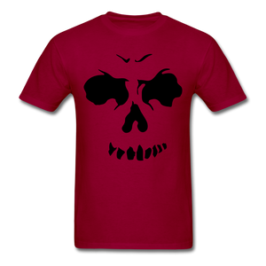 Skull Tee - dark red