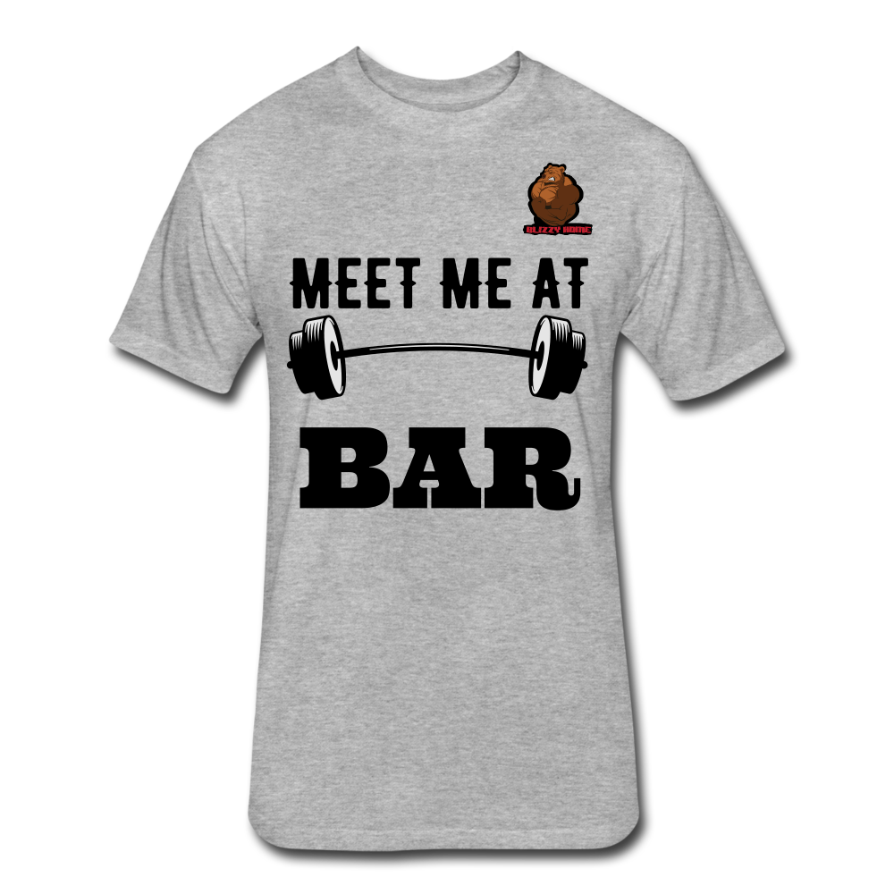 Meet Me at the Bar Tee - heather gray