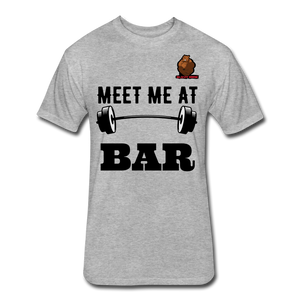 Meet Me at the Bar Tee - heather gray