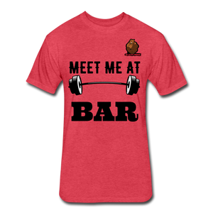Meet Me at the Bar Tee - heather red
