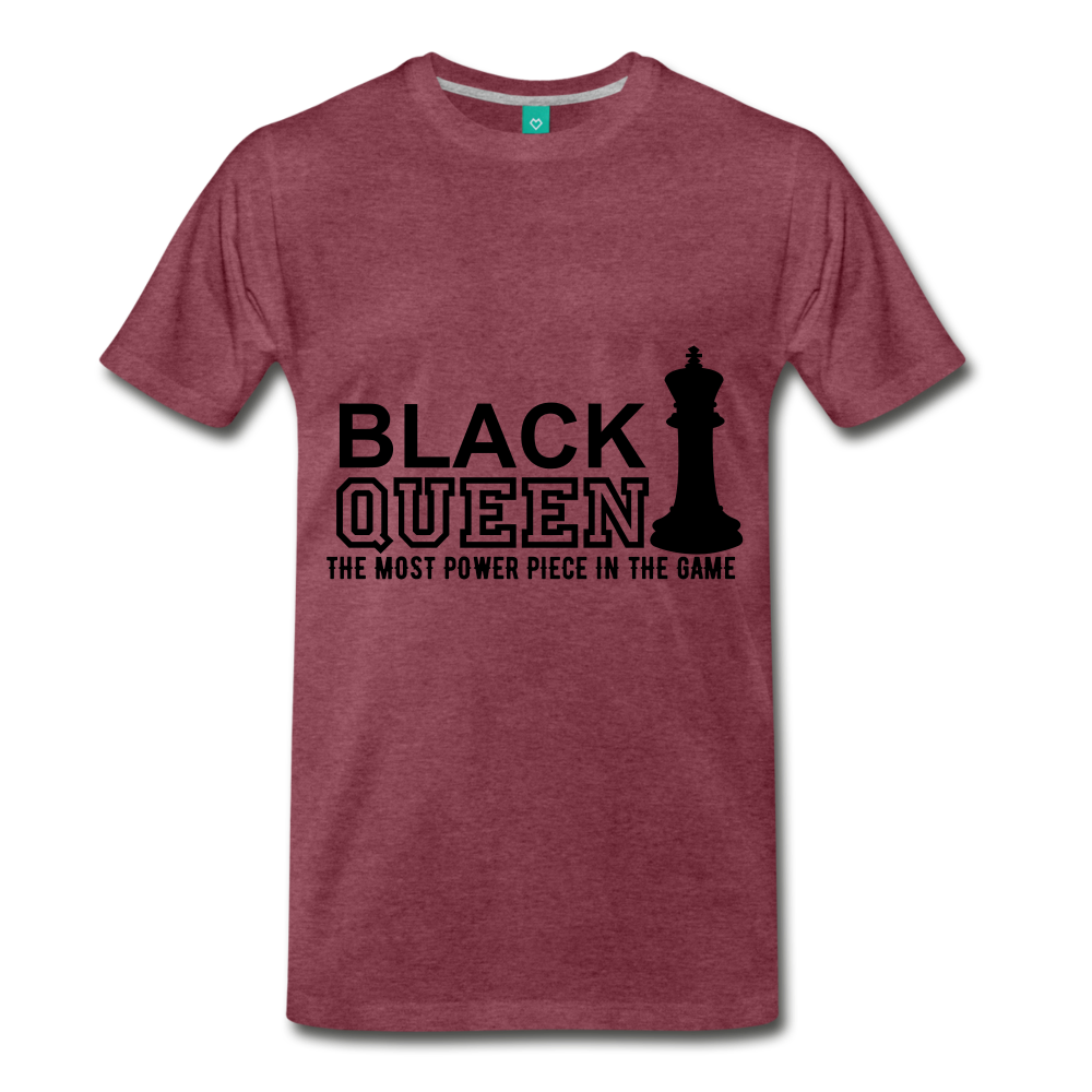 BLACK QUEEN - heather burgundy