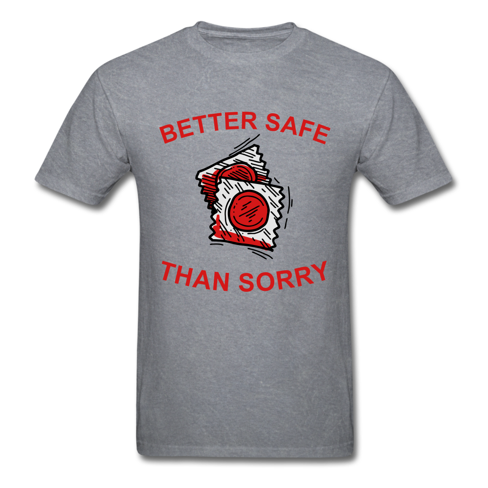 Safe R=Tee - mineral charcoal gray
