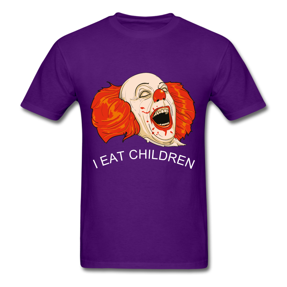 Clown Tee - purple