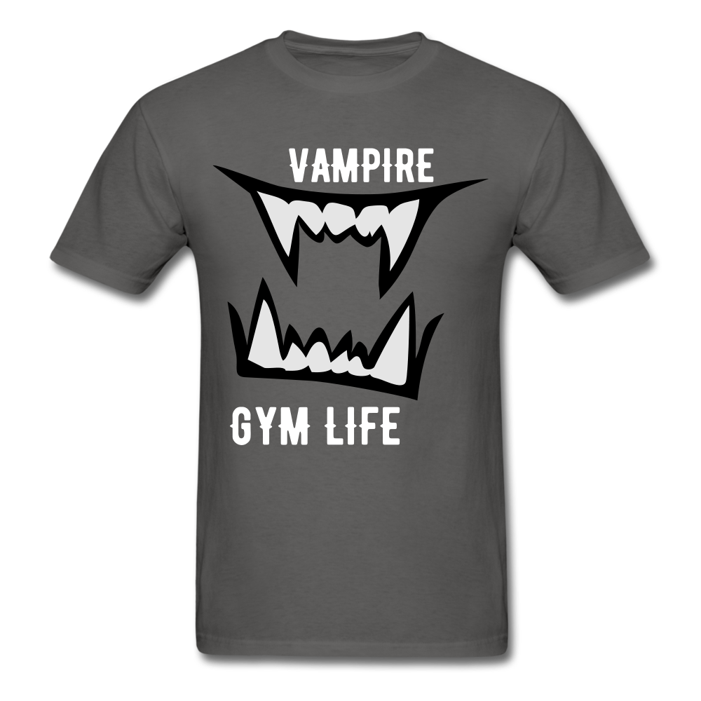 Vamp Gym Tee - charcoal