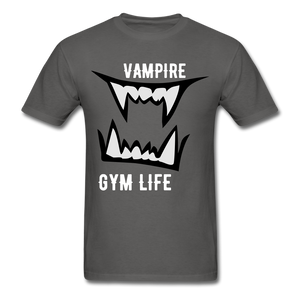Vamp Gym Tee - charcoal