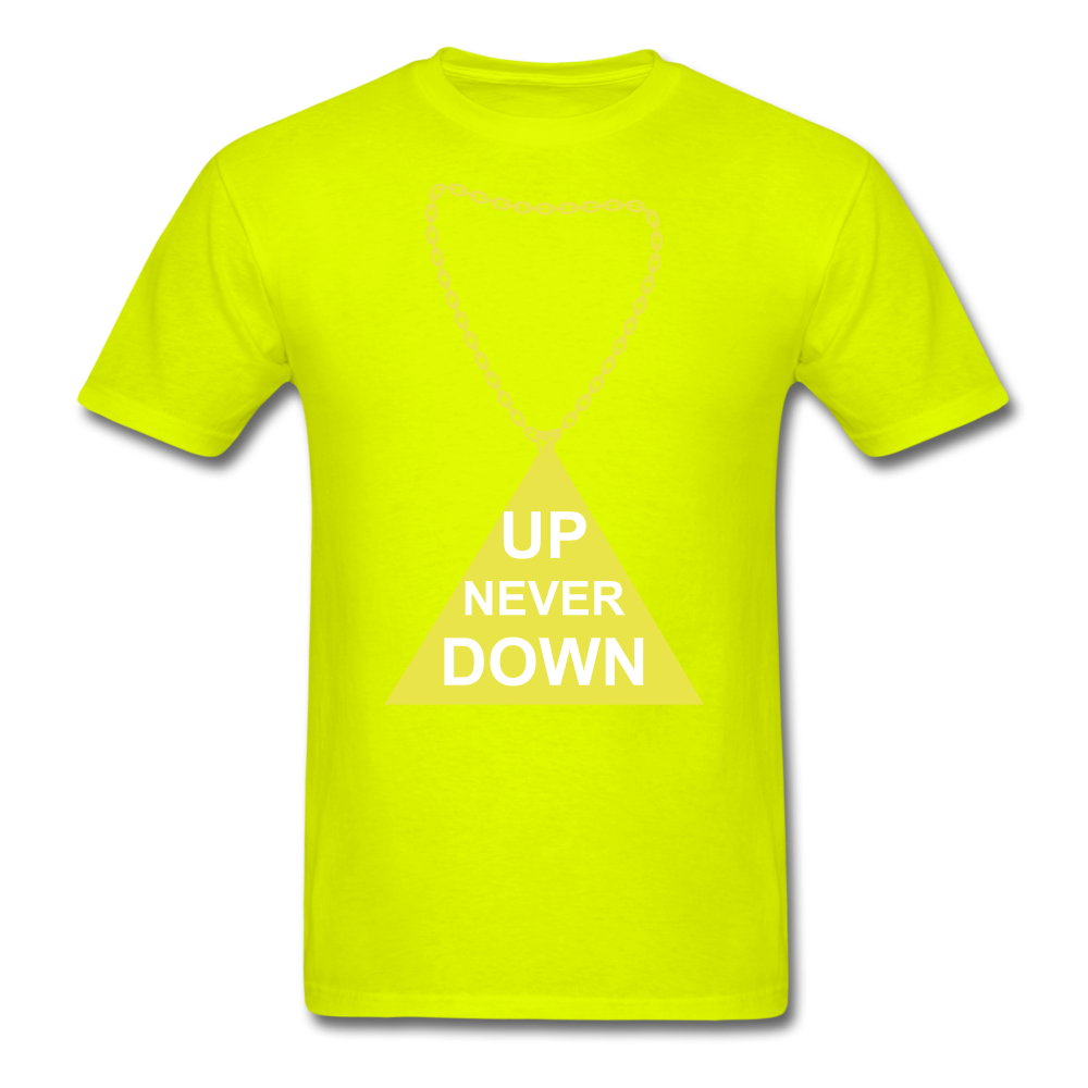 UPT Chain Tee. - safety green