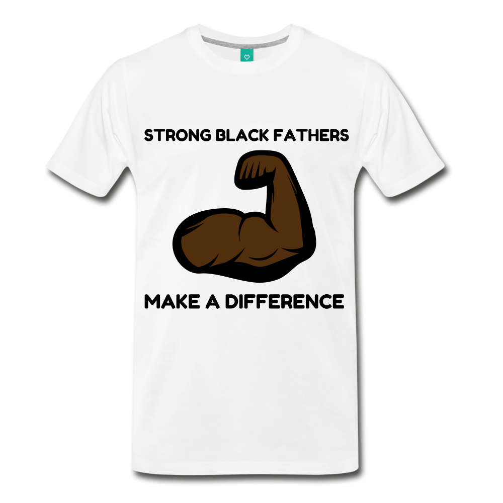 Strong Black Fathers - white