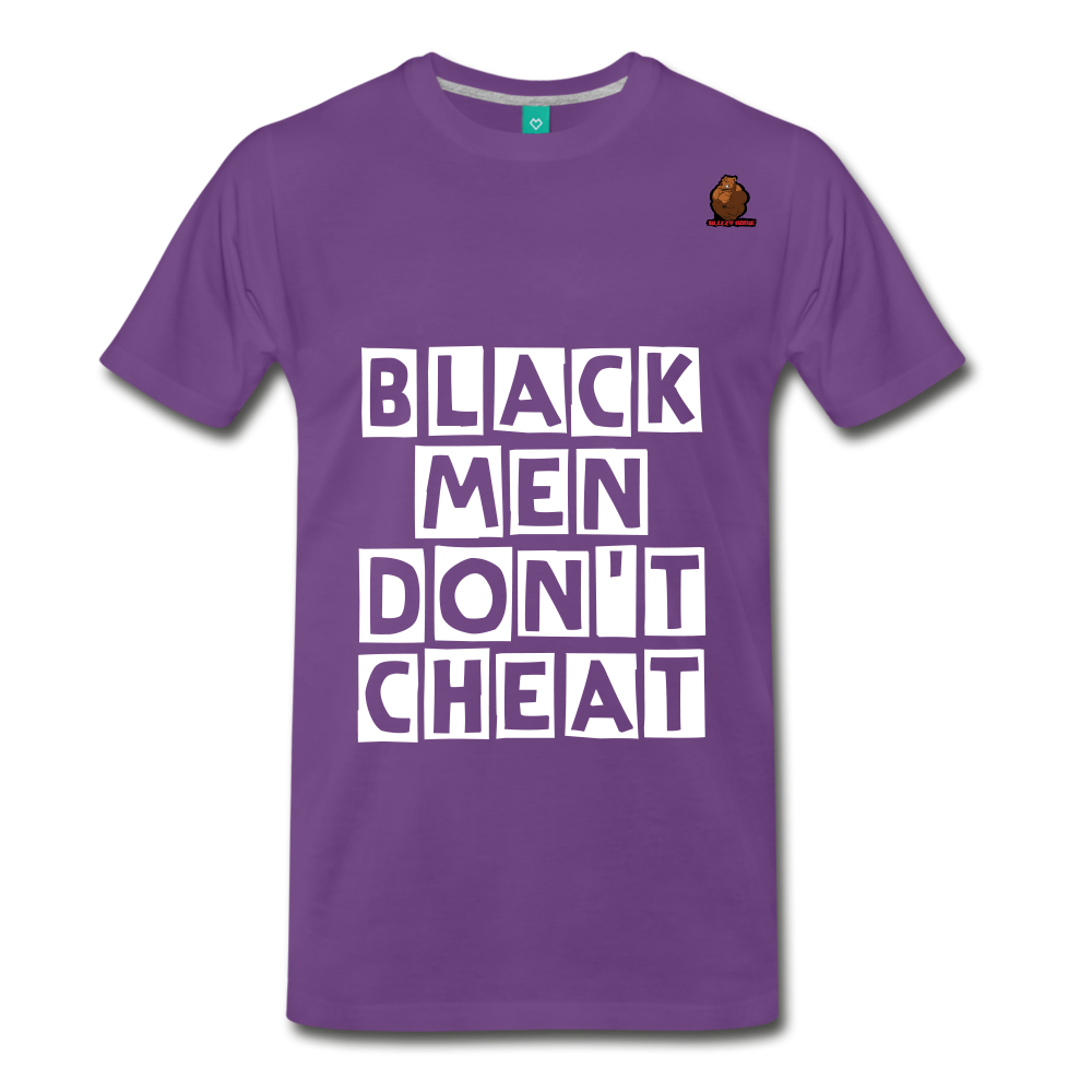 Black Men Don't Cheat. - purple