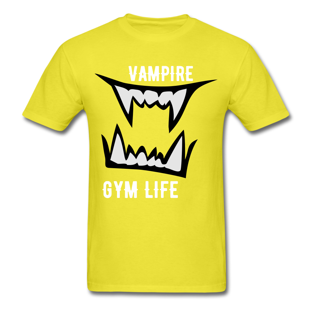 Vamp Gym Tee - yellow