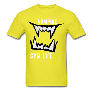 Vamp Gym Tee - yellow