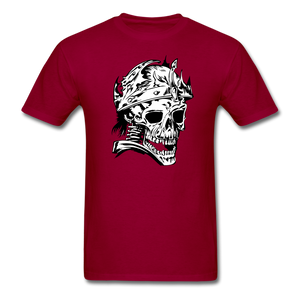 King Skull Tee - dark red