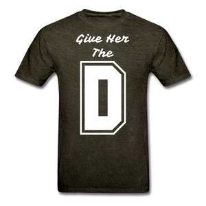 The D Tee - mineral black